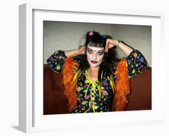 Singer Nina Hagen-Dave Allocca-Framed Premium Photographic Print