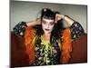 Singer Nina Hagen-Dave Allocca-Mounted Premium Photographic Print