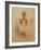 Singer of the Comic Opera-Paul Klee-Framed Giclee Print