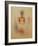 Singer of the Comic Opera-Paul Klee-Framed Giclee Print