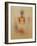 Singer of the Comic Opera-Paul Klee-Framed Giclee Print