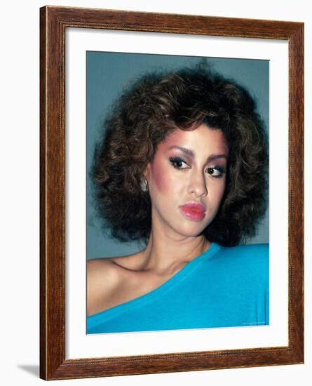 Singer Phyllis Hyman-David Mcgough-Framed Premium Photographic Print