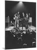 Singer Ricky Nelson and Band During a Performance-Ralph Crane-Mounted Premium Photographic Print
