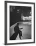 Singer Ricky Nelson Playing Guitar on Poolside-Ralph Crane-Framed Premium Photographic Print