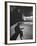 Singer Ricky Nelson Playing Guitar on Poolside-Ralph Crane-Framed Premium Photographic Print