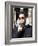 Singer Robbie Williams Pictured in Edinburgh, March 2002-null-Framed Photographic Print