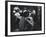 Singer Sarah Vaughn Sitting at Piano While the J. C. Heard Orchestra Plays During Rehearsal-Gjon Mili-Framed Premium Photographic Print