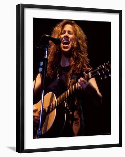 Singer Sheryl Crow Performing-Dave Allocca-Framed Premium Photographic Print