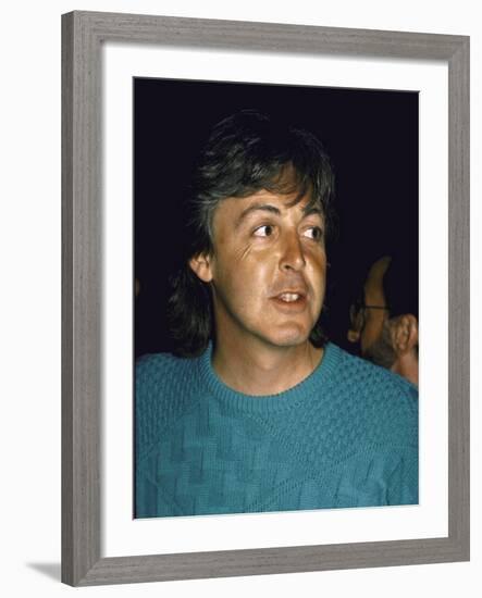 Singer Songwriter Paul Mccartney-Ann Clifford-Framed Premium Photographic Print