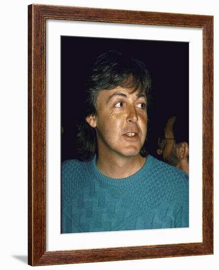 Singer Songwriter Paul Mccartney-Ann Clifford-Framed Premium Photographic Print