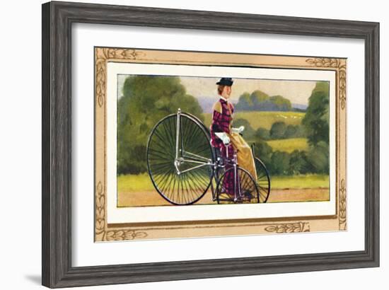 'Singer Tricycle', 1939-Unknown-Framed Giclee Print