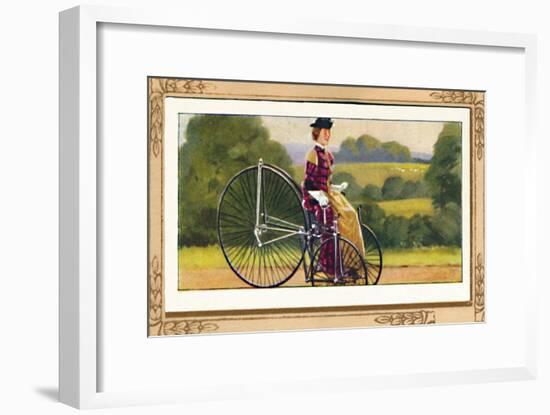 'Singer Tricycle', 1939-Unknown-Framed Giclee Print