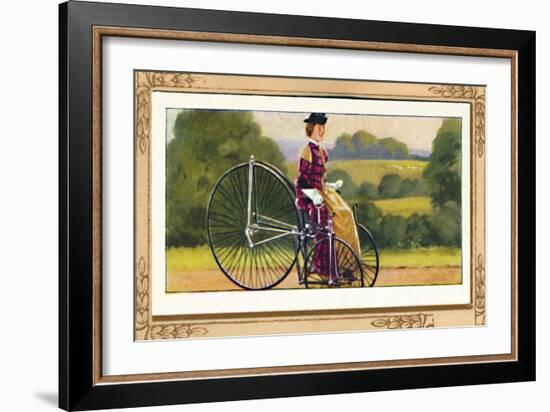 'Singer Tricycle', 1939-Unknown-Framed Giclee Print