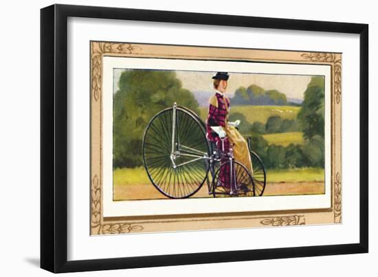 'Singer Tricycle', 1939-Unknown-Framed Giclee Print