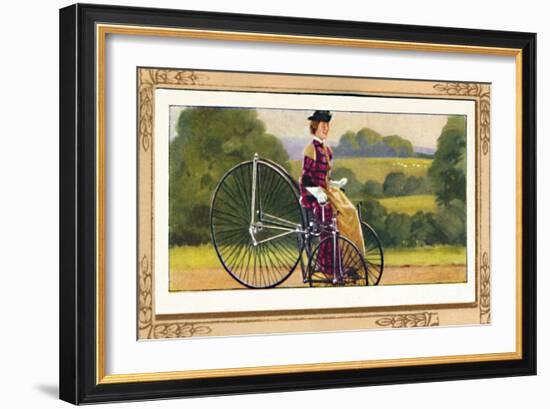 'Singer Tricycle', 1939-Unknown-Framed Giclee Print