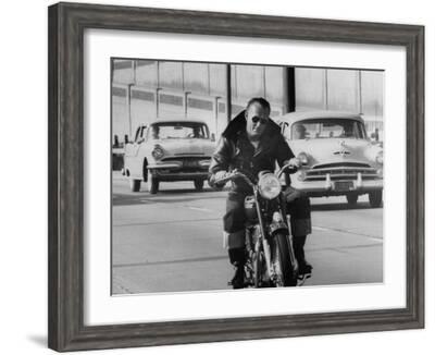 Singer Vaughn Monroe Enacting Song 