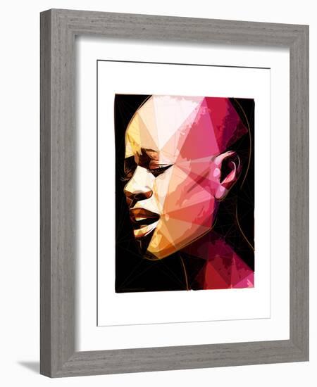 Singer-Enrico Varrasso-Framed Art Print