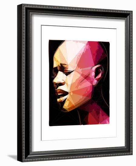 Singer-Enrico Varrasso-Framed Art Print