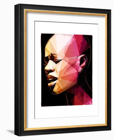 Singer-Enrico Varrasso-Framed Art Print