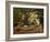 Singes et perroquet auprés d'une corbeille de fruits-Frans Snyders-Framed Giclee Print