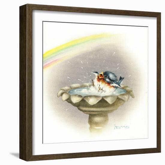 Singin' in the Rain-Peggy Harris-Framed Giclee Print