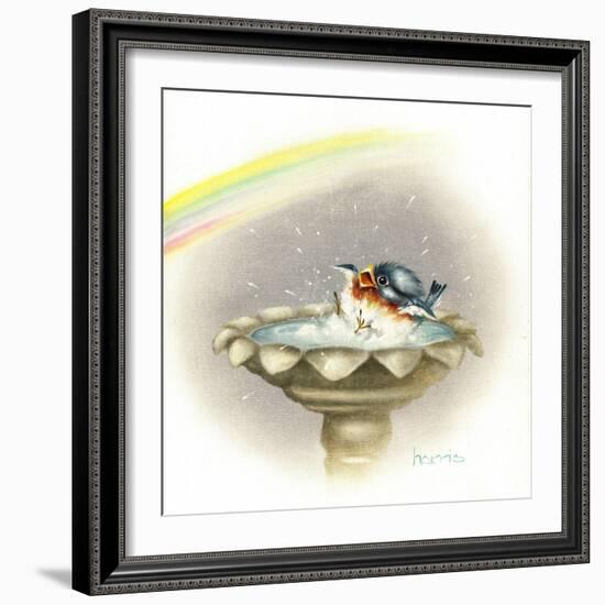 Singin' in the Rain-Peggy Harris-Framed Giclee Print