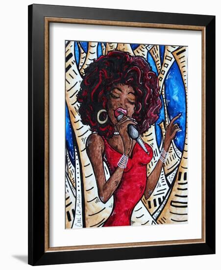 Singin In The Streets-Megan Aroon Duncanson-Framed Art Print