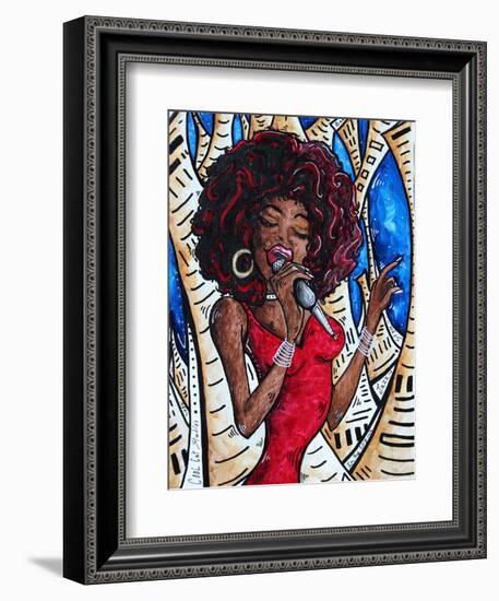 Singin In The Streets-Megan Aroon Duncanson-Framed Art Print