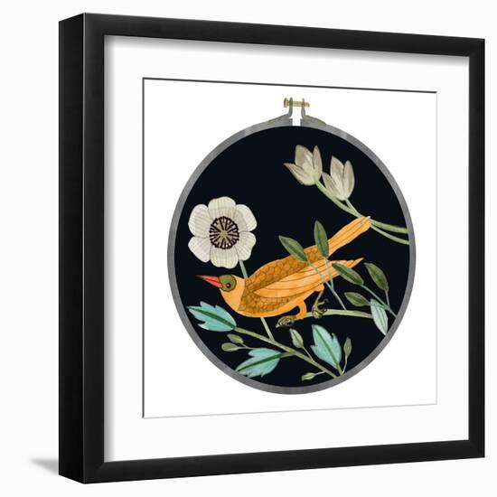 Singing Birds IV-Melissa Wang-Framed Art Print