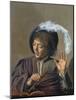 Singing Boy with a Flute-Frans Hals-Mounted Giclee Print