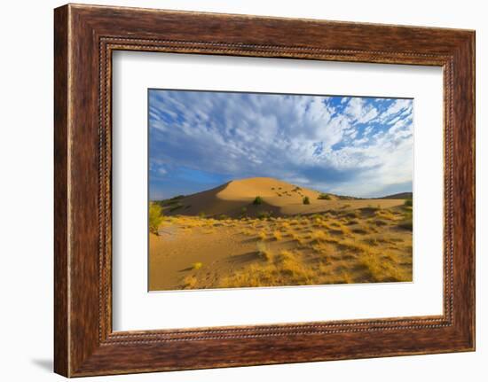 Singing Dunes, Altyn-Emel National Park, Almaty region, Kazakhstan, Central Asia, Asia-G&M Therin-Weise-Framed Photographic Print