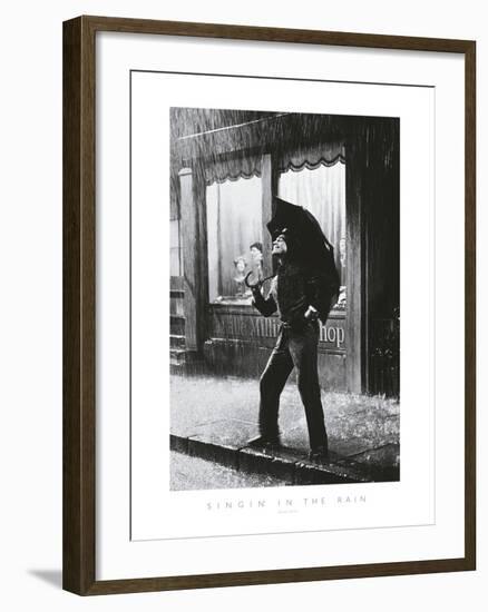 Singing in the Rain-The Chelsea Collection-Framed Giclee Print