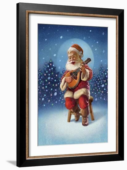 Singing Santa I-Dan Craig-Framed Giclee Print