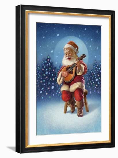 Singing Santa I-Dan Craig-Framed Giclee Print