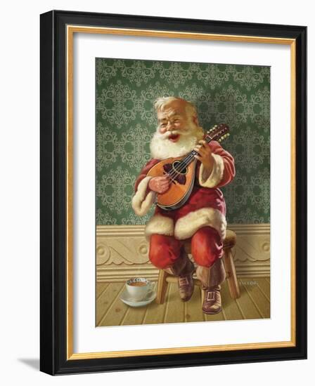 Singing Santa II-Dan Craig-Framed Giclee Print