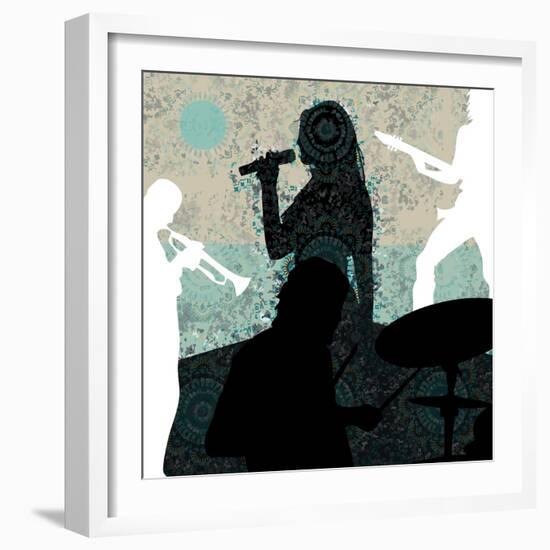 Singing-Teofilo Olivieri-Framed Giclee Print