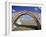 Single Arch of the Malabadi Bridge across the Batman River, Kurdistan Area of Anatolia, Turkey-Woolfitt Adam-Framed Photographic Print