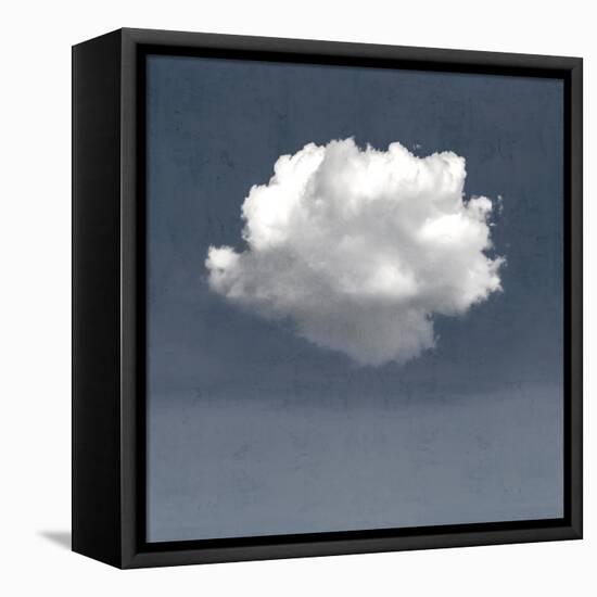 Single Cloud Blue, 2024-Jesse Carter-Framed Stretched Canvas