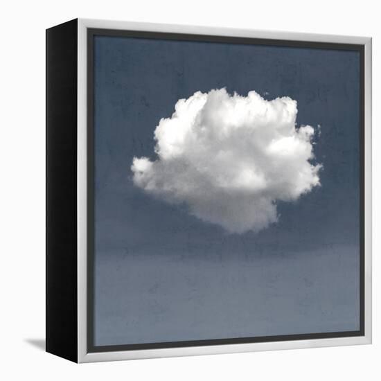 Single Cloud Blue, 2024-Jesse Carter-Framed Stretched Canvas