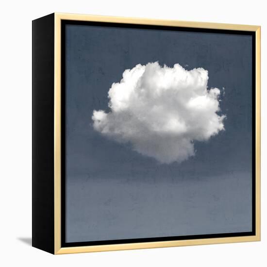 Single Cloud Blue, 2024-Jesse Carter-Framed Stretched Canvas