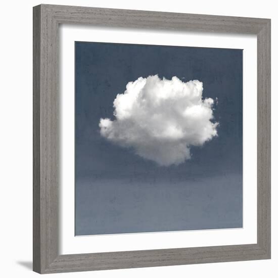 Single Cloud Blue, 2024-Jesse Carter-Framed Art Print