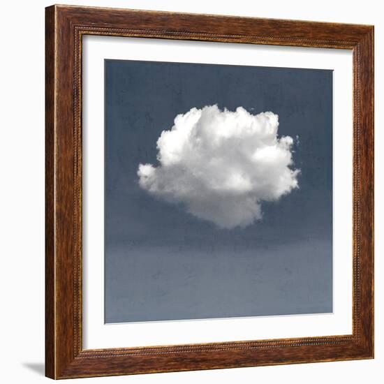 Single Cloud Blue, 2024-Jesse Carter-Framed Art Print