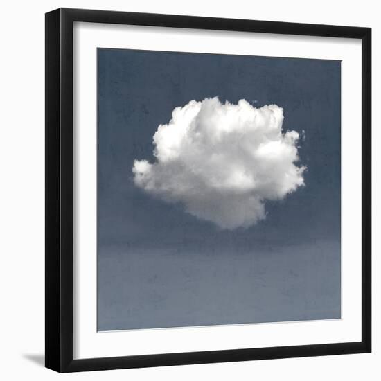 Single Cloud Blue, 2024-Jesse Carter-Framed Art Print