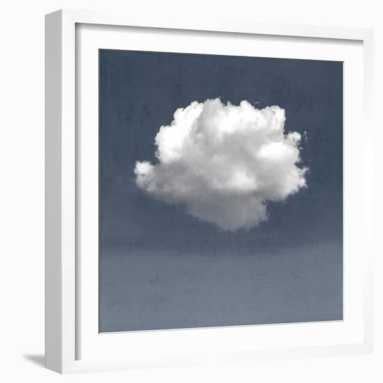 Single Cloud Blue, 2024-Jesse Carter-Framed Art Print