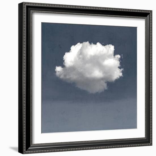 Single Cloud Blue, 2024-Jesse Carter-Framed Art Print