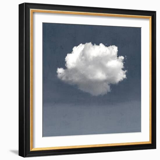 Single Cloud Blue, 2024-Jesse Carter-Framed Art Print