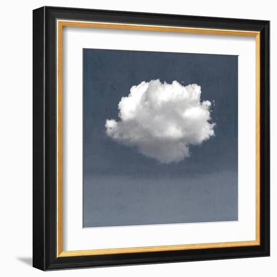 Single Cloud Blue, 2024-Jesse Carter-Framed Art Print