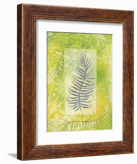 Single Fern-Bee Sturgis-Framed Art Print