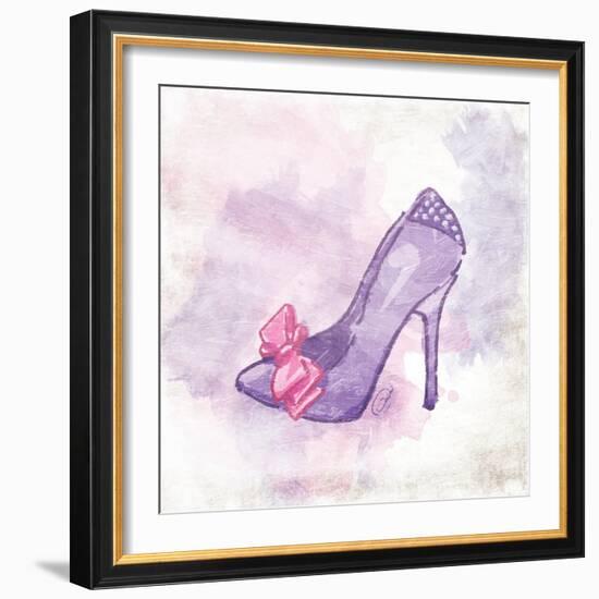 Single heel-OnRei-Framed Art Print