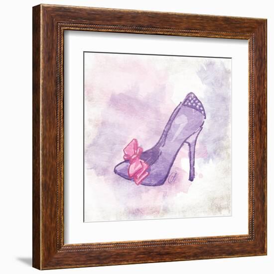 Single heel-OnRei-Framed Art Print